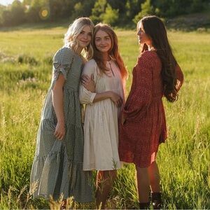 Called to Surf CITRUS Eyelet Dress